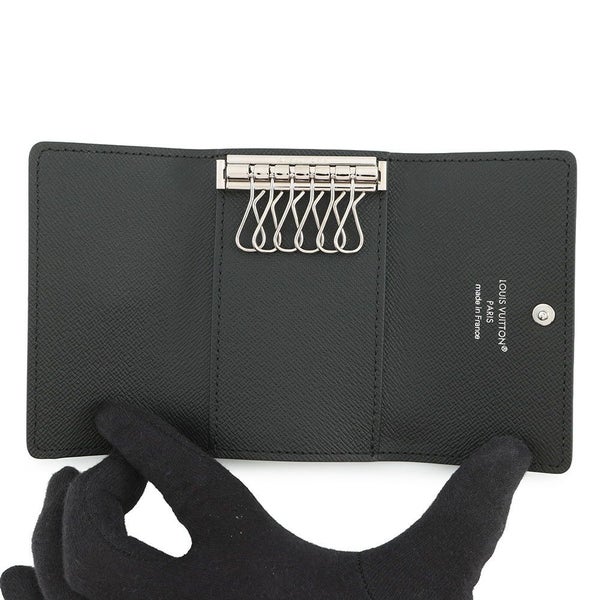 ルイヴィトン キーケース モノグラム・エクリプス ミュルティクレ6 M82603 LOUIS VUITTON 黒 ブラック