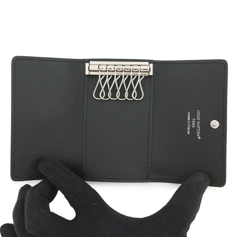 ルイヴィトン キーケース モノグラム・エクリプス ミュルティクレ6 M82603 LOUIS VUITTON 黒 ブラック