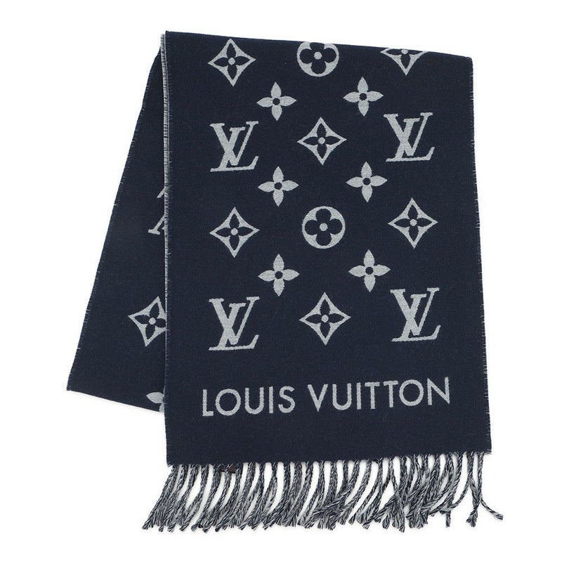 ルイヴィトン マフラー オール アバウト モノグラム ウール M79130 LOUIS VUITTON