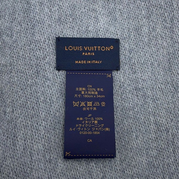 ルイヴィトン マフラー オール アバウト モノグラム ウール M79130 LOUIS VUITTON