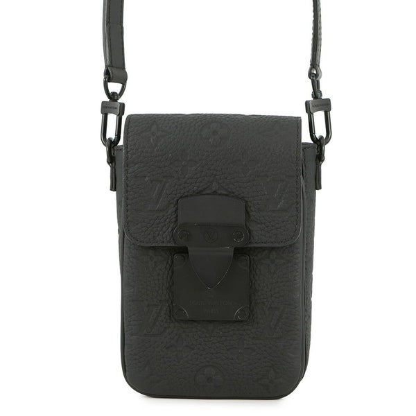 ルイヴィトン ショルダーバッグ モノグラム・トリヨン Sロック ヴェルティカル・ウエアラブル ウォレット M81524 ヴィトン 黒 ブラック