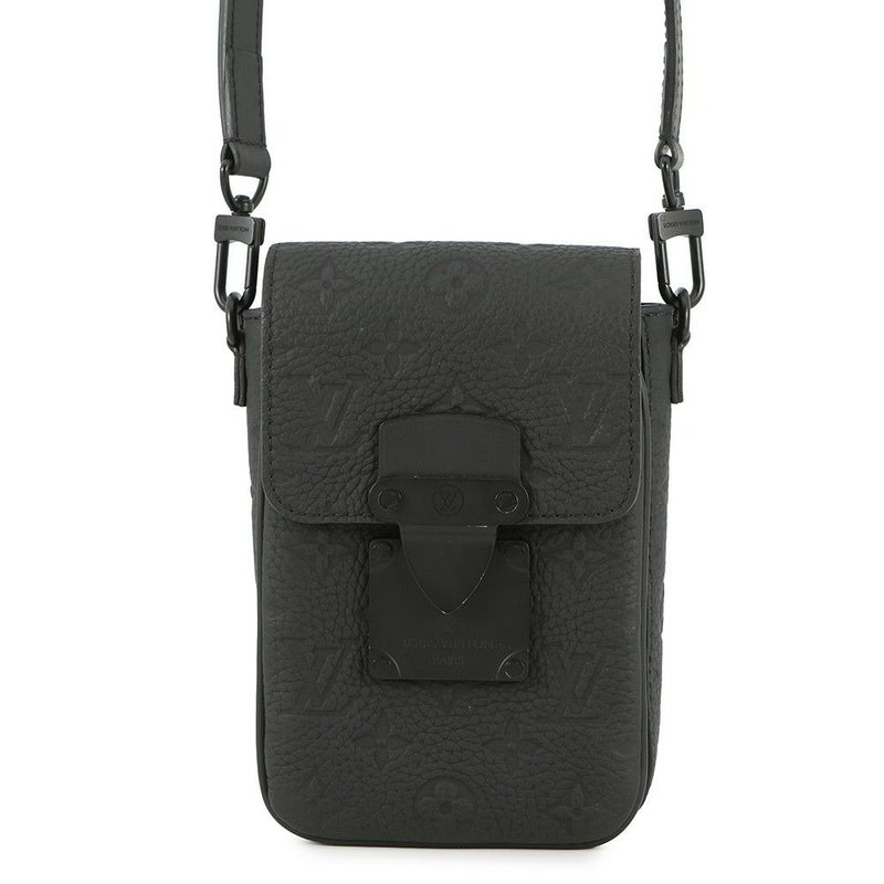 ルイヴィトン ショルダーバッグ モノグラム・トリヨン Sロック ヴェルティカル・ウエアラブル ウォレット M81524 ヴィトン 黒 ブラック