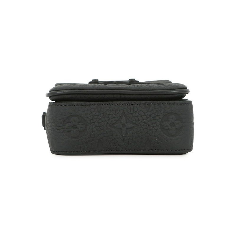 ルイヴィトン ショルダーバッグ モノグラム・トリヨン Sロック ヴェルティカル・ウエアラブル ウォレット M81524 ヴィトン 黒 ブラック