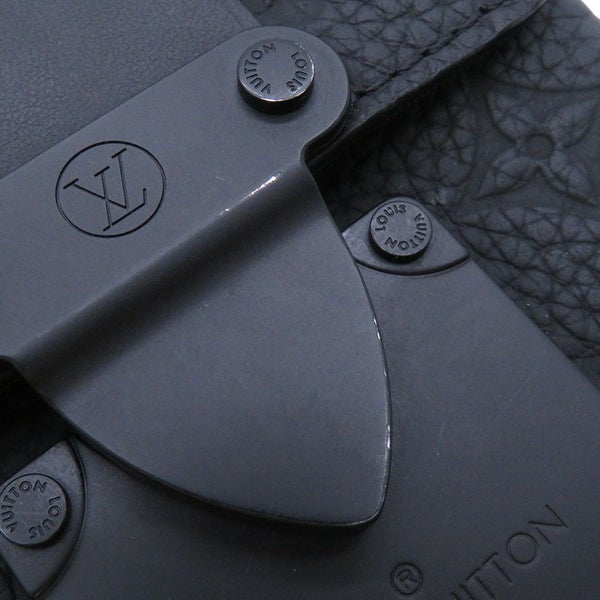 ルイヴィトン ショルダーバッグ モノグラム・トリヨン Sロック ヴェルティカル・ウエアラブル ウォレット M81524 ヴィトン 黒 ブラック