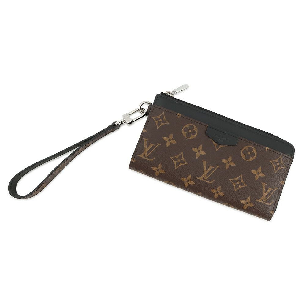 ルイヴィトン 長財布 モノグラム・マカサー ジッピー・ドラゴンヌ M69407 LOUIS VUITTON 黒 ブラック ルイヴィトン 長財布 モノグラム・マカサー ジッピー・ドラゴンヌ