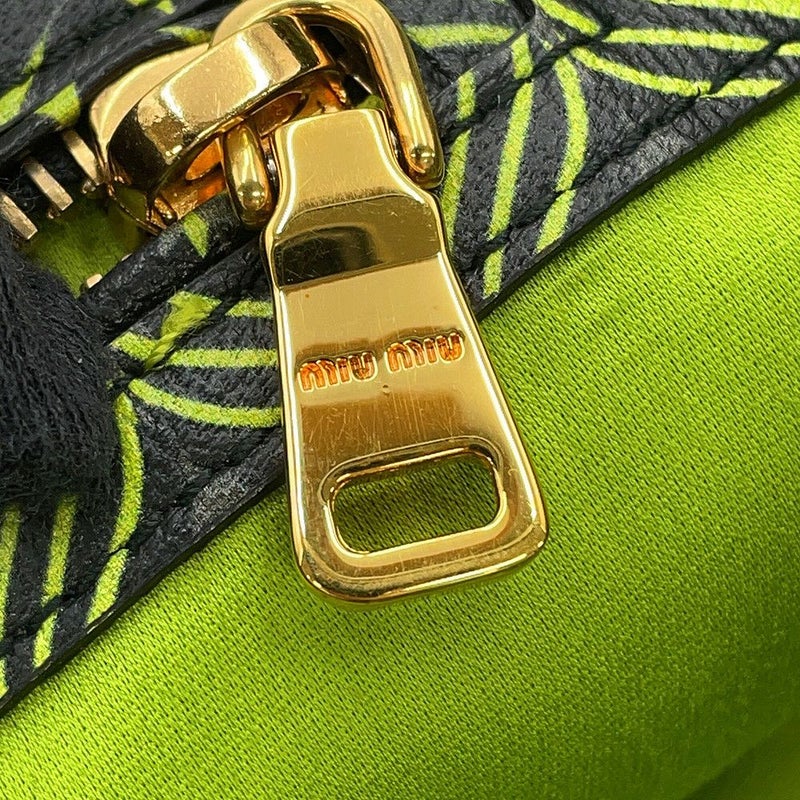 ミュウミュウ トートバッグ マドラス プリント PVC 5BG004 MIUMIU