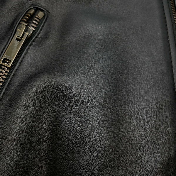 グッチ ジャケット レザー ブルゾン レディースサイズ36 GUCCI アウター 黒