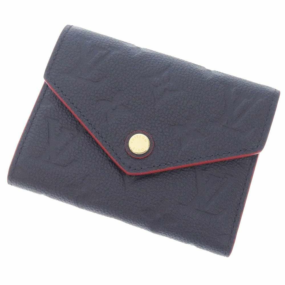 ルイヴィトン LOUIS VUITTON 三つ折り財布 アンプラント ポルトフォイユヴィクトリーヌ コンパクトウォレット M64577 マリーヌルージュ 駅南やまご質店オンラインショップ / ヴィトン モノグラム アン