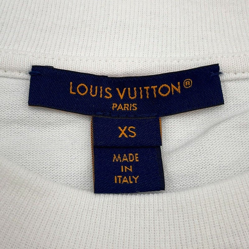 ルイヴィトン Ｔシャツ トラベルスタンプ レディースサイズXS LOUIS VUITTON トップス 白