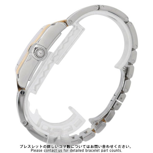 カルティエ ロードスター SM W62031Y4 SS/K18イエローゴールド Cartier 腕時計 ウォッチ シルバー文字盤