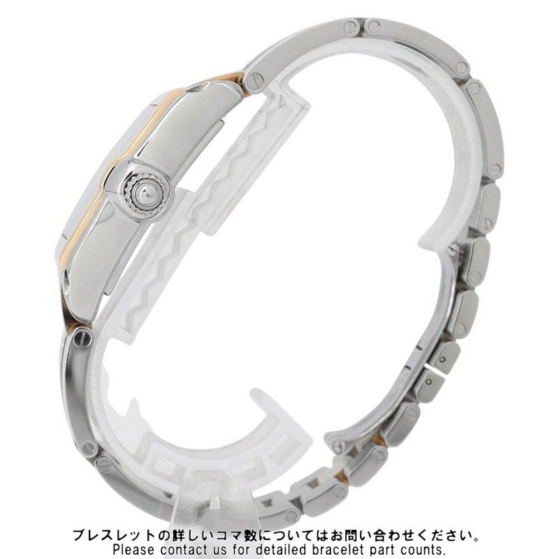 カルティエ ロードスター SM W62031Y4 SS/K18イエローゴールド Cartier 腕時計 ウォッチ シルバー文字盤