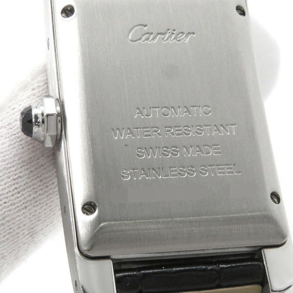 カルティエ タンクアメリカン MM WSTA0017 Cartier 腕時計 シルバー文字盤