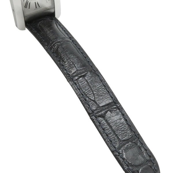 カルティエ タンクアメリカン MM WSTA0017 Cartier 腕時計 シルバー文字盤