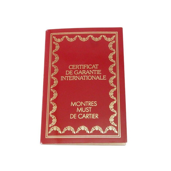 カルティエ マストタンク ヴェルメイユ SM W1005554 Cartier 腕時計 シルバー文字盤