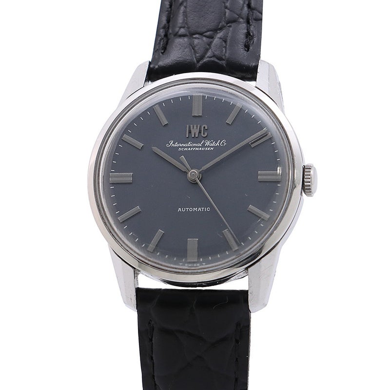IWC シャフハウゼン オールドインター オートマティック 810AD 腕時計 メンズ ヴィンテージ ウォッチ グレー文字盤