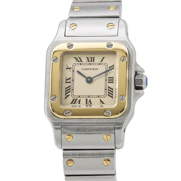カルティエ サントスガルベ SM W20012C4 Cartier 腕時計 ウォッチ クォーツ 白文字盤