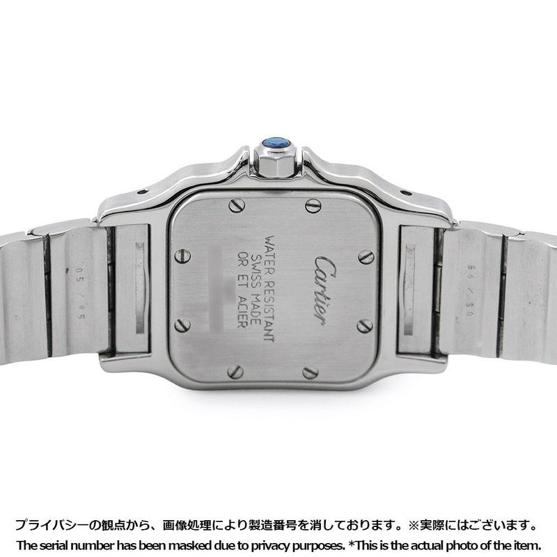 カルティエ サントスガルベ SM W20012C4 Cartier 腕時計 ウォッチ クォーツ 白文字盤