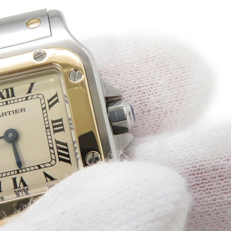 カルティエ サントスガルベ SM W20012C4 Cartier 腕時計 ウォッチ クォーツ 白文字盤