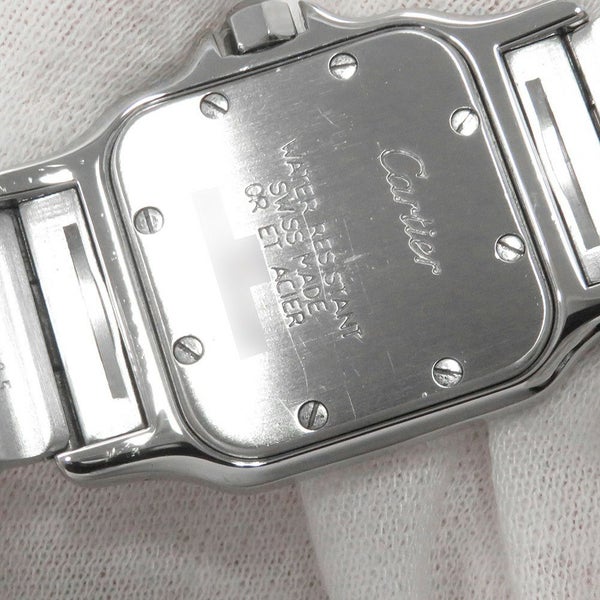 カルティエ サントスガルベ SM W20012C4 Cartier 腕時計 ウォッチ クォーツ 白文字盤