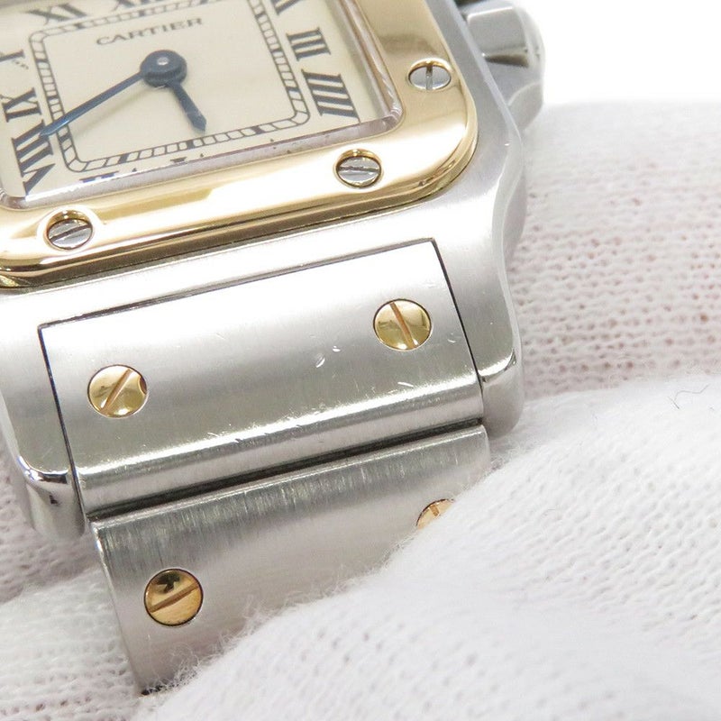 カルティエ サントスガルベ SM W20012C4 Cartier 腕時計 ウォッチ クォーツ 白文字盤