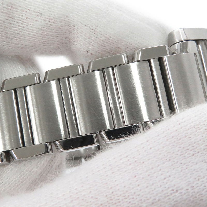 カルティエ タンクフランセーズ SM W51028Q3 Cartier 腕時計 レディース クォーツ ピンクシェル文字盤