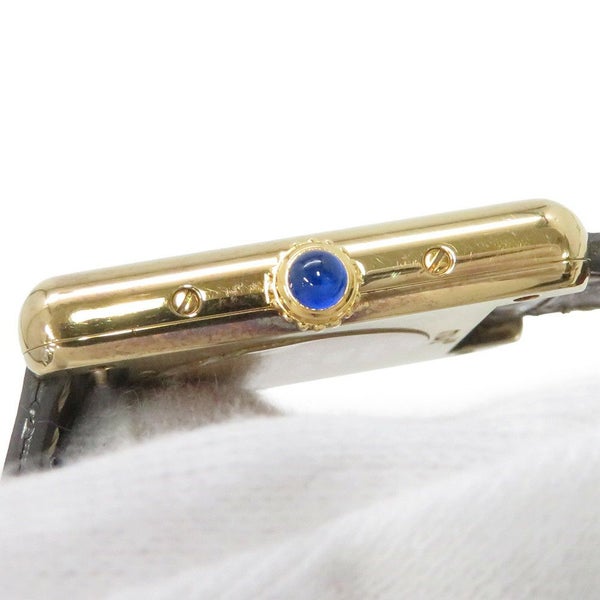 カルティエ マストタンク SM ヴェルメイユ W1008354 Cartier クォーツ 腕時計 アイボリー文字盤