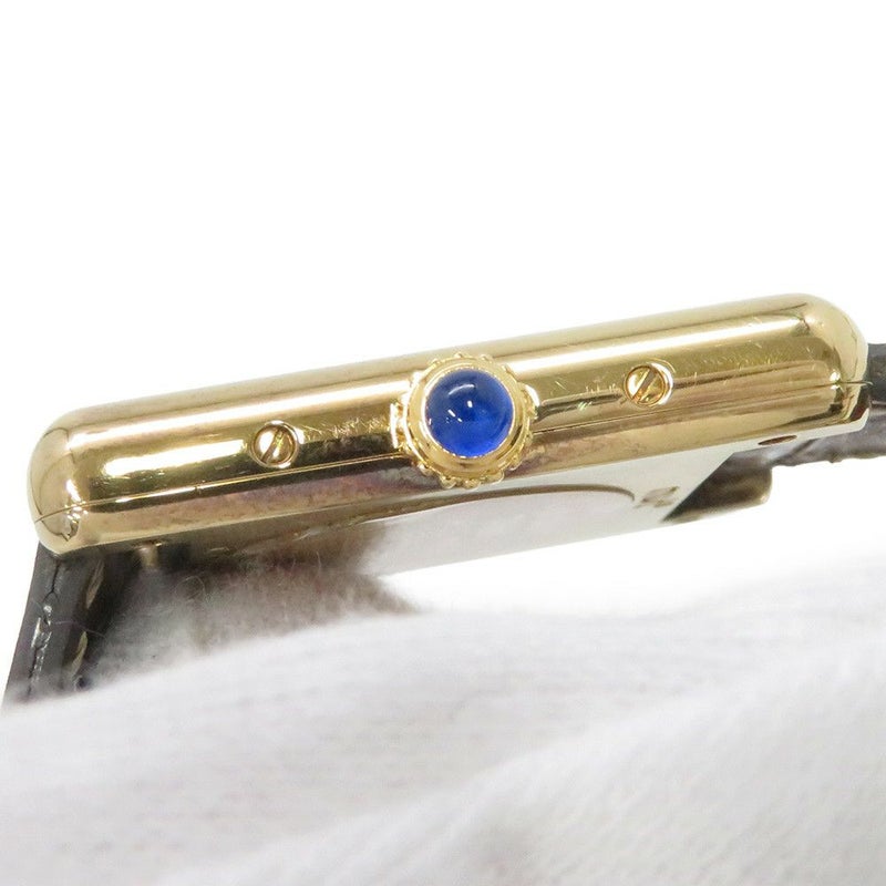 カルティエ マストタンク SM ヴェルメイユ W1008354 Cartier クォーツ 腕時計 アイボリー文字盤