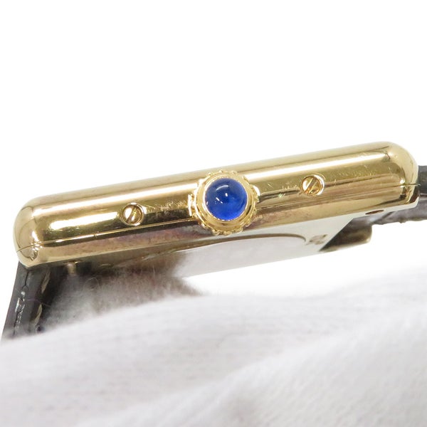 カルティエ マストタンク SM ヴェルメイユ W1008354 Cartier クォーツ 腕時計 アイボリー文字盤