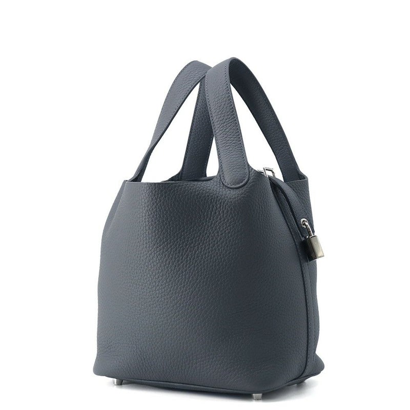 エルメス ハンドバッグ ピコタンロックPM グリミスティ/シルバー金具 トリヨンクレマンス W刻印