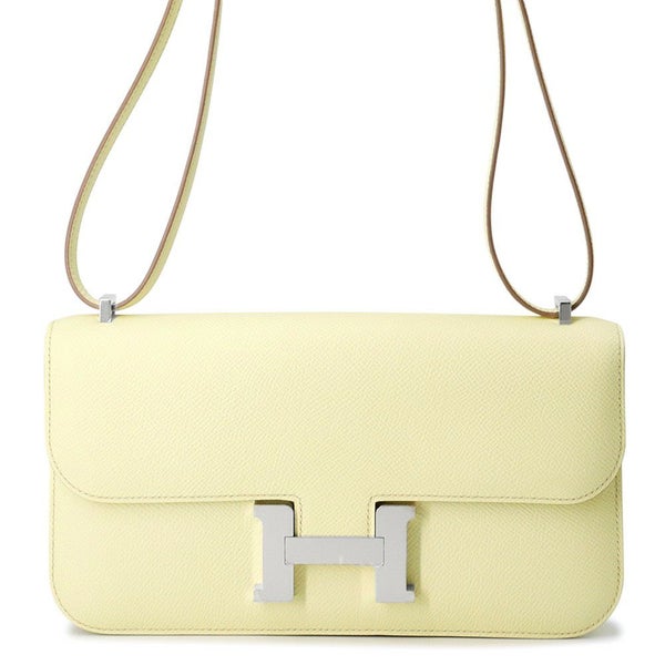 エルメス コンスタンス エラン ミロワール ジョーヌミルトン/シルバー金具 エプソン W刻印