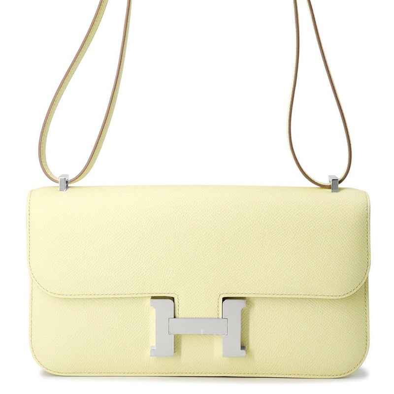 エルメス コンスタンス エラン ミロワール ジョーヌミルトン/シルバー金具 エプソン W刻印