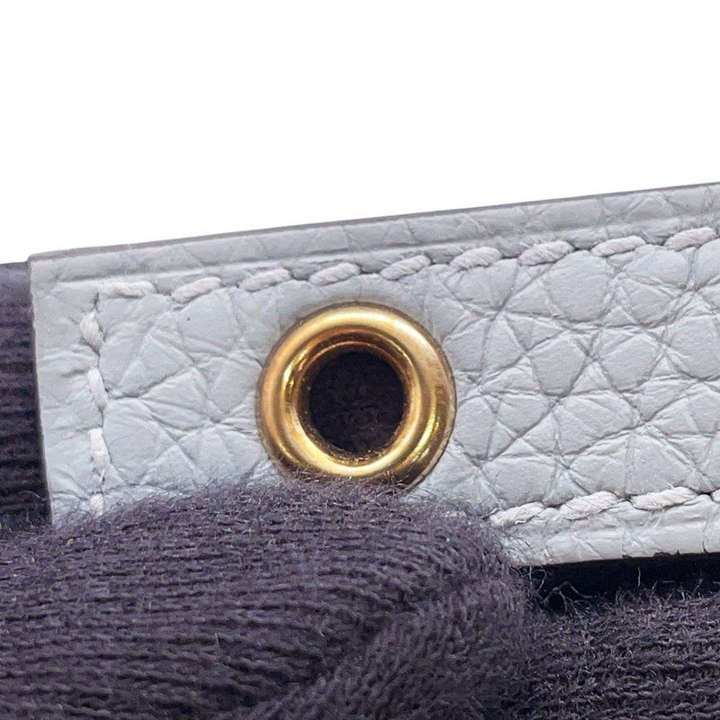 エルメス ハンドバッグ ピコタンロックMM グリパンタン/シャンパンゴールド金具 トリヨンクレマンス K刻印