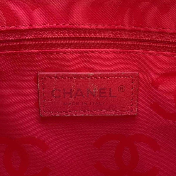 シャネル トートバッグ カンボンライン ラージ ココマーク レザー パテント A25169 CHANEL 黒