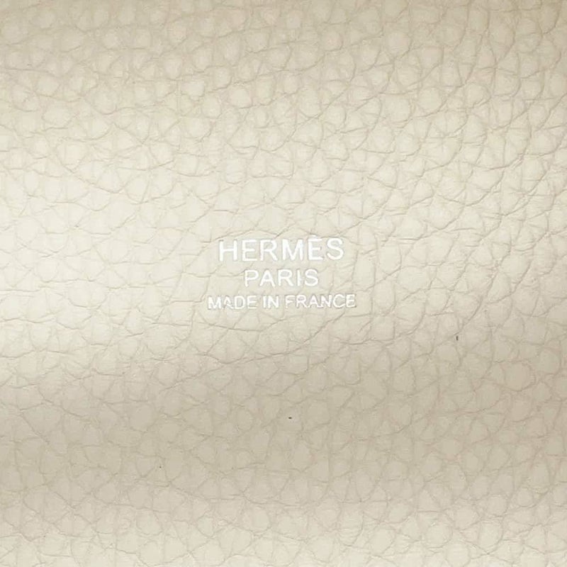 エルメス ハンドバッグ ピコタンロックPM ベトン/シルバー金具 トリヨンクレマンス W刻印