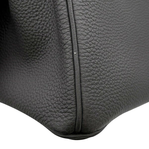 エルメス バーキン25 グラファイト/シルバー金具 トゴ C刻印 HERMES Birkin ハンドバッグ