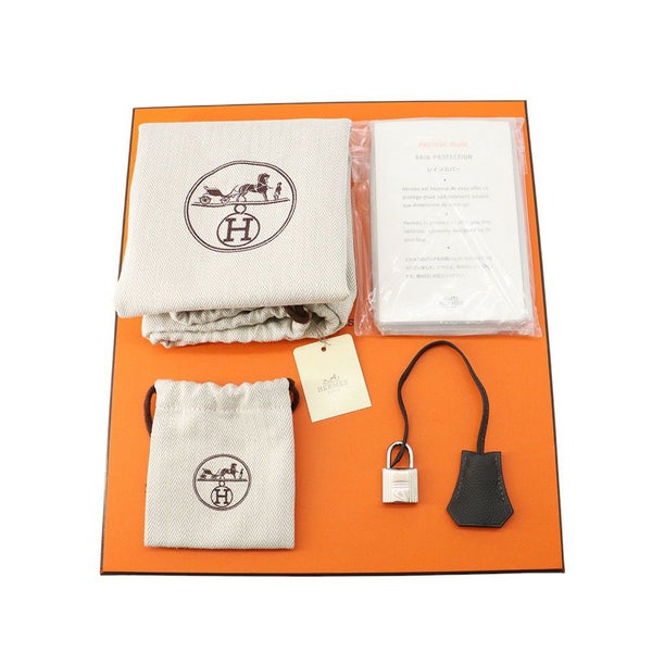 エルメス バーキン25 グラファイト/シルバー金具 トゴ C刻印 HERMES Birkin ハンドバッグ