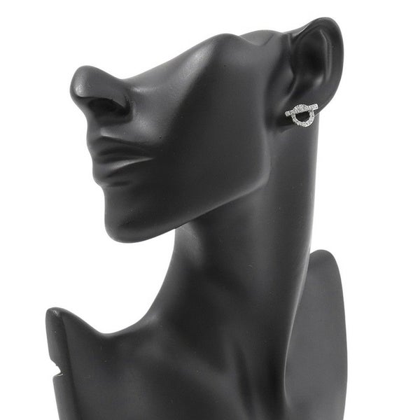 エルメス ピアス フィネス ダイヤモンド 34P 計0.92ct K18WGホワイトゴールド HERMES ジュエリー