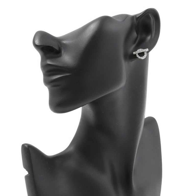 エルメス ピアス フィネス ダイヤモンド 34P 計0.92ct K18WGホワイトゴールド HERMES ジュエリー