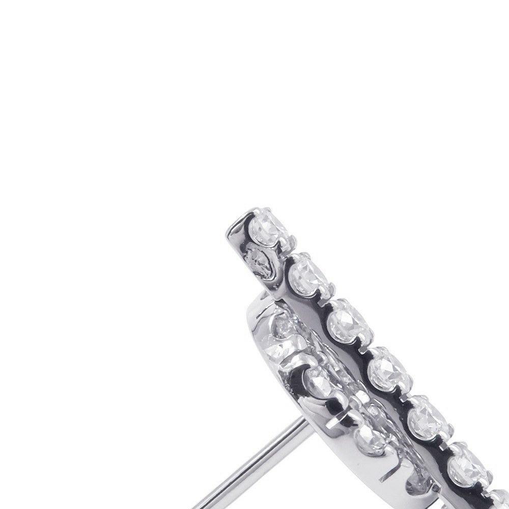 エルメス ピアス フィネス ダイヤモンド 34P 計0.92ct K18WGホワイト