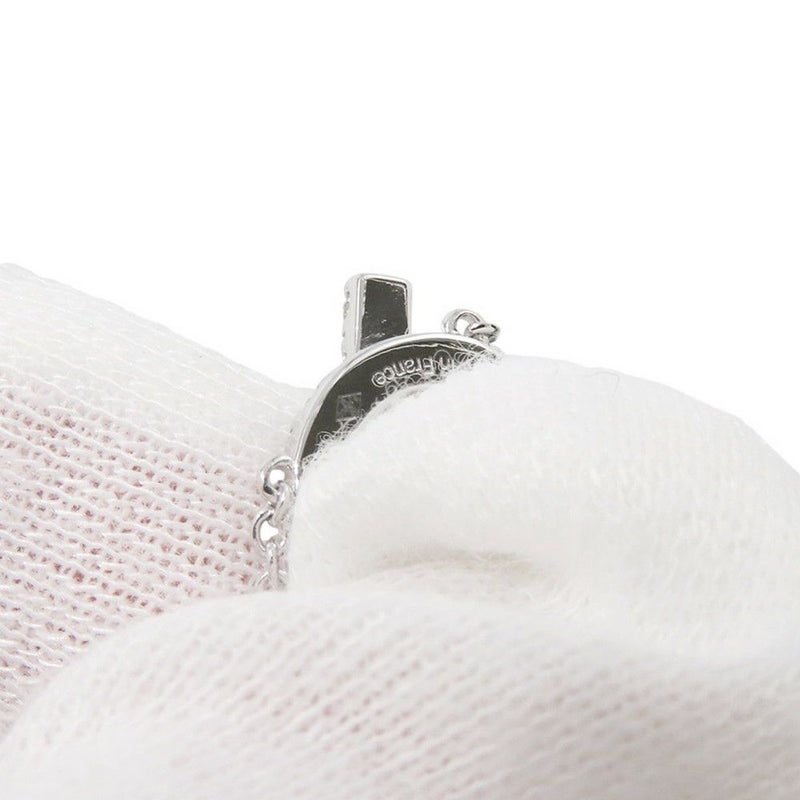 エルメス ネックレス フィネス ペンダント ダイヤモンド 17P 計0.46ct K18WGホワイトゴールド HERMES