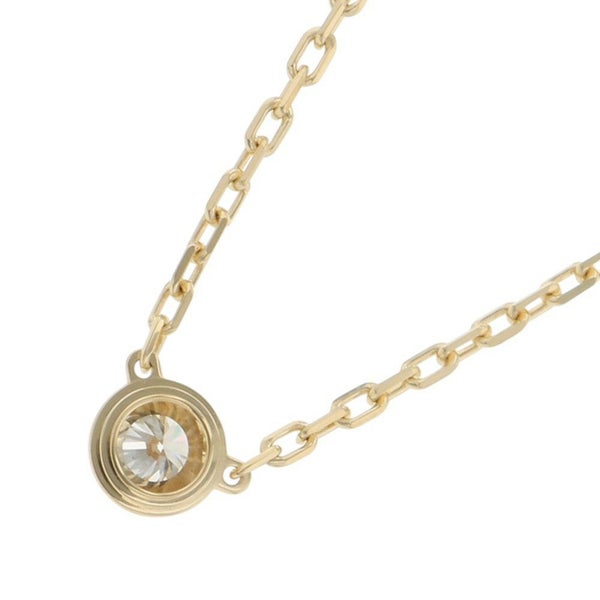 カルティエ ネックレス ダムール SM スモールモデル ダイヤモンド 1P 計0.09ct K18YGイエローゴールド B7215800 Cartier