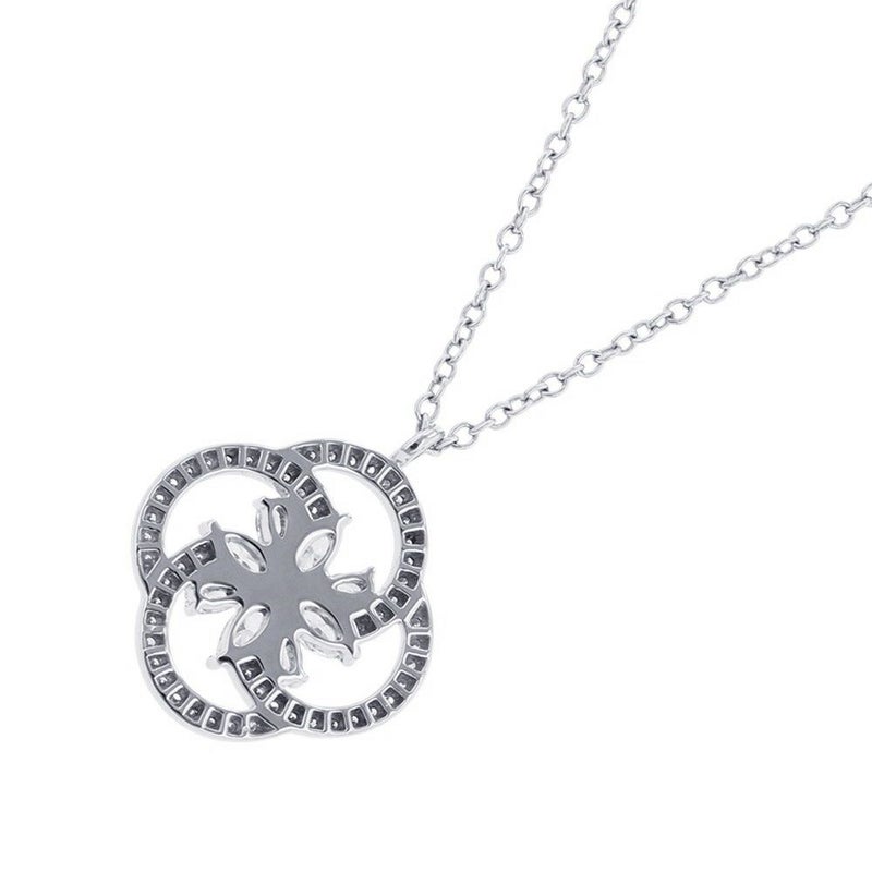 ティファニー ネックレス ビクトリア クラスター キー ペンダント スモール ダイヤモンド Pt950プラチナ 62033398 ジュエリー