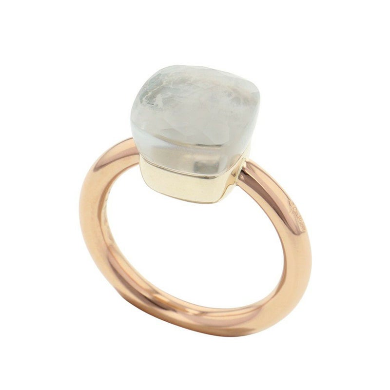 ポメラート リング ヌード クラシック ホワイトトパーズ K18PG/K18WG リングサイズ51 PAA1100-O6000-000QR 指輪