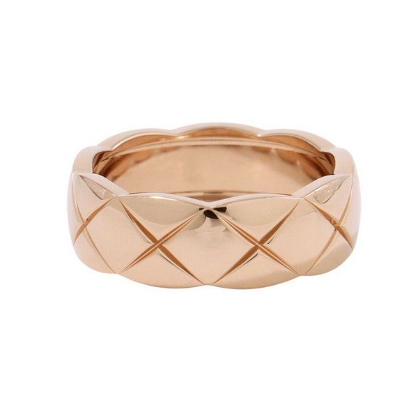 シャネル リング ココ クラッシュ ミディアムモデル K18PGピンクゴールド リングサイズ53 J10817 CHANEL 指輪