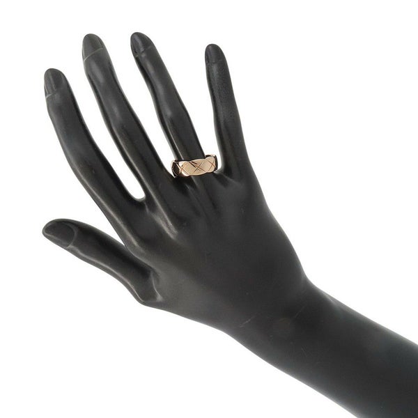 シャネル リング ココ クラッシュ ミディアムモデル K18PGピンクゴールド リングサイズ53 J10817 CHANEL 指輪