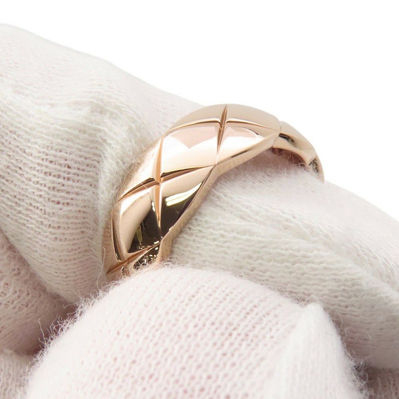 シャネル リング ココ クラッシュ ミディアムモデル K18PGピンクゴールド リングサイズ53 J10817 CHANEL 指輪