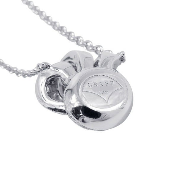 グラフ ネックレス ティルダズ ボウ パヴェダイヤモンド ペンダント ダイヤ 計約0.75ct K18WGホワイトゴールド RGP623 GRAFF