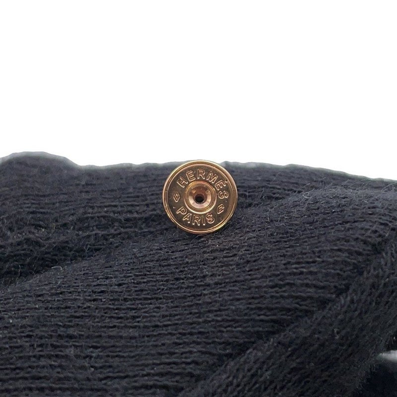 エルメス ピアス ポップアッシュ ホワイト/ピンクゴールド金具 Hモチーフ HERMES Pop H ポップH