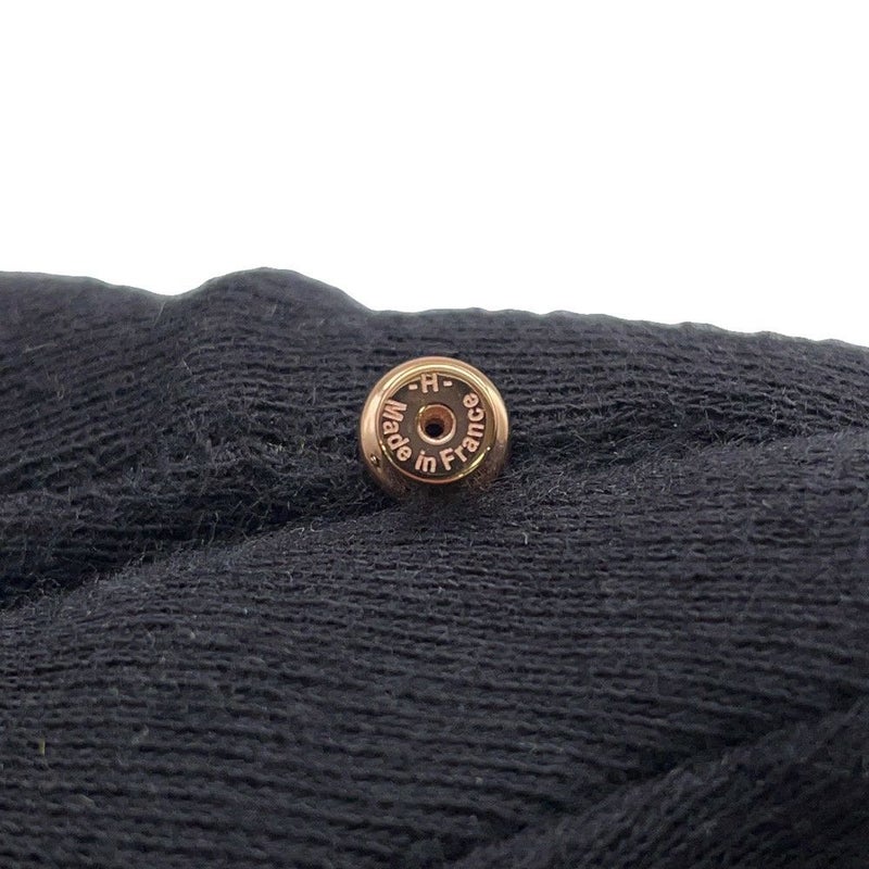 エルメス ピアス ポップアッシュ ホワイト/ピンクゴールド金具 Hモチーフ HERMES Pop H ポップH