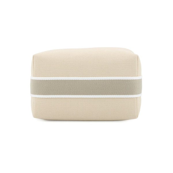 エルメス ポーチ ブリッド・ア・ブラックPM ベージュ/シルバー金具 キャンバス HERMES バッグ 小物入れ